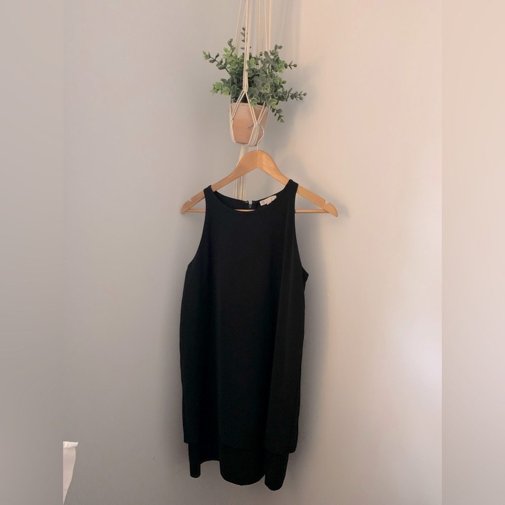 Lila Rose Mini Black Dress Size 6